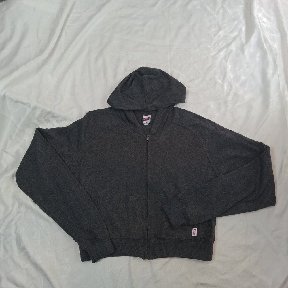 Soffe Gray Youth Classic Hoodied Pull Over Sweatshirt LIght Weight Size XL New